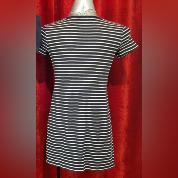 Tommy Hilfiger Blue White Sheath Mini Dress - Picture 6 of 6